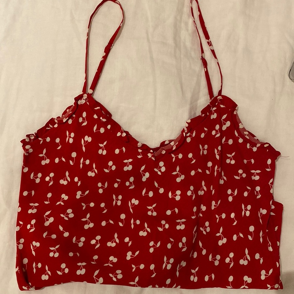 Reformation Cherry Top